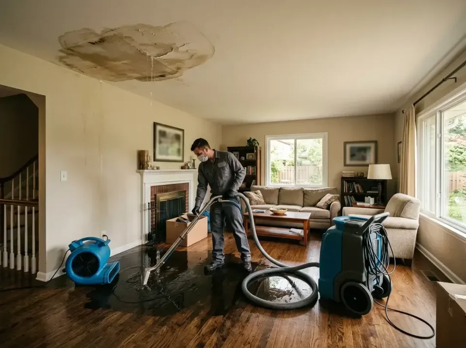 attic-pipe-burst-ceiling-drip-008 — frequently asked questions, Water Damage Restoration & Carpet Care in Penndel, PA